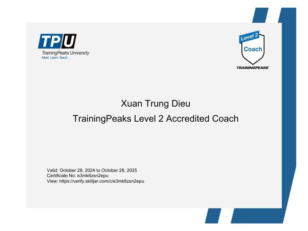 Điều Xuân Trung Certification 7
